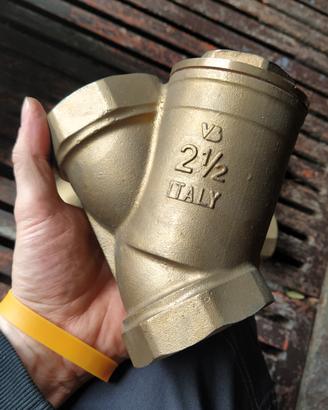 Filtro acqua OTTONE - INOX, 2 - 2.5 pollici