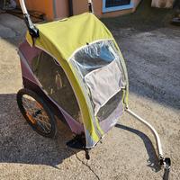 carrello bici burley trasporto bambini