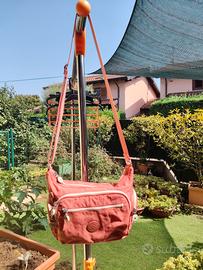 borsa Kipling rosa antico tracolla 