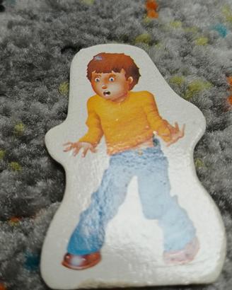 Pedina originale bambino castano per Brivido Mb