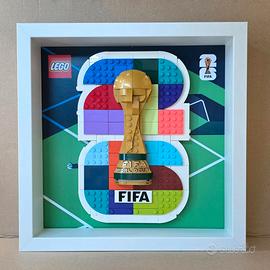 Cornice Cadre Display Case set LEGO 43032 FIFA2026