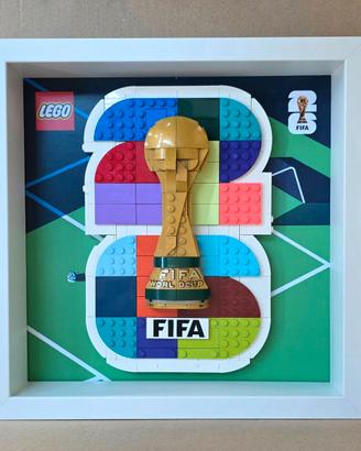Cornice Cadre Display Case set LEGO 43032 FIFA2026