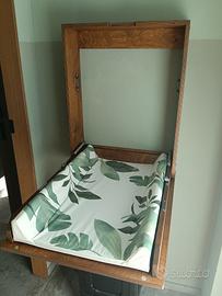 Fasciatoio in legno su misura a scomparsa 