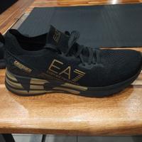 Scarpe Emporio Armani Nero Oro 42 Nuove