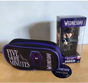 Set Astuccio Penne e Figure Wednesday Minix
