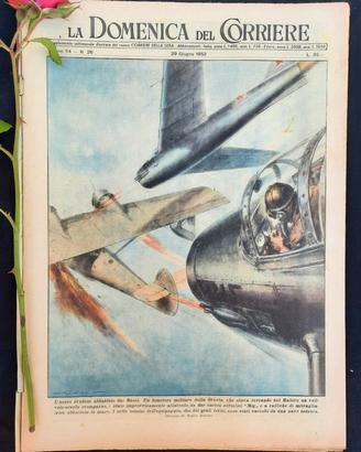 La Domenica del Corriere 29 giugno 1952 Leonardo