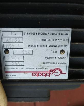 motore elettrico x porta  box basculante vedi foto