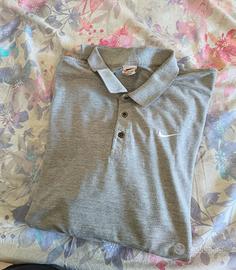 Polo uomo manica corta Nike XXL grigia