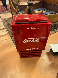 Ghiacciaia coca cola originale vintage restaurata