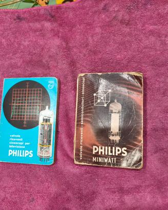 libri valvole philips radio tv amplificatori