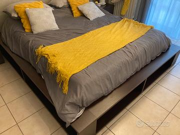 Letto matrimoniale contenitore