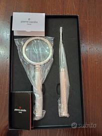 lente ingrandimento più taglia carte Pierre cardin