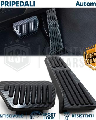 COPRIPEDALI Per BMW Pedaliere Sportive Carbonio