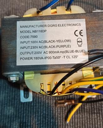 Trasformatore DGRG Electronics