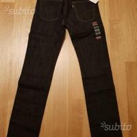 Levi's 513 slim straight fit W28 L32/ grigio scuro