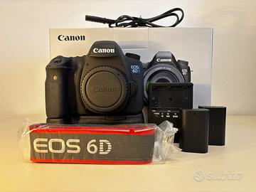 Canon EOS 6D + Battery Grip BG-E13 (24.000 scatti)