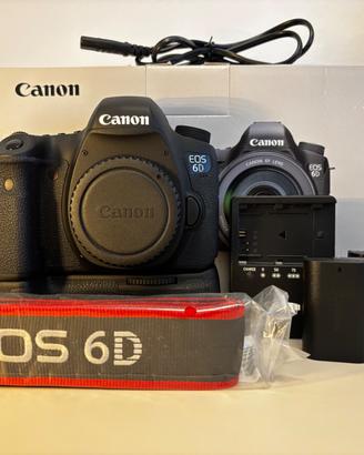 Canon EOS 6D + Battery Grip BG-E13 (24.000 scatti)