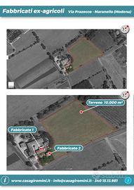 2 fabbricati da ristrutturare + 10000 m² terreno