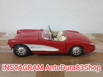 Modellino Chevrolet Corvette Scala 1:18