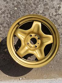 Cerchi in ferro Oro Fiat 4x98, canale 6 da "15