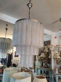 lampadario in vetro di murano  venini 