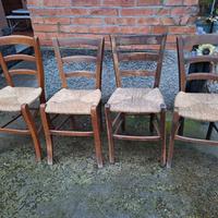 serie di 4 sedie da cucina