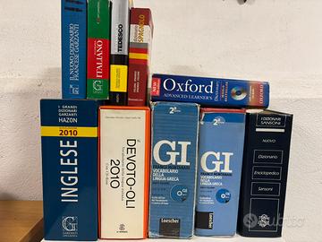 Dizionari di vario tipo a vari prezzi