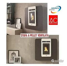 stufa ventilata a pellet luna