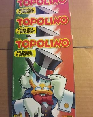 Topolino 3608 (2025) versione dialetti
