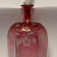 Boccettina in vetro soffiato di Murano