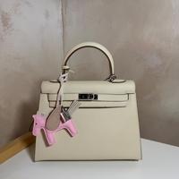 Hermès Kelly Sellier 28 Craie Epsom Palladium Hard