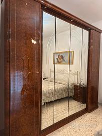 Armadio, como e due comodini