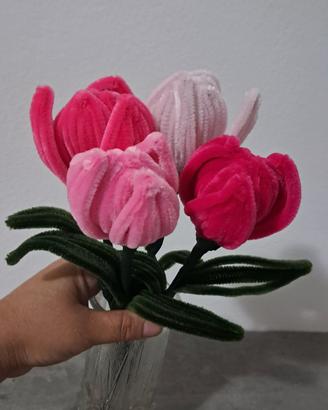 Tulipani fatti a mano 