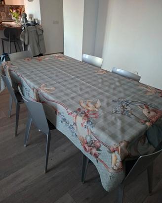 Blanc Mariclò Tovaglia Pasquale 150×275 cm