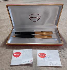 Set Penne Aurora – Modello 88 Style – Fountain Pen