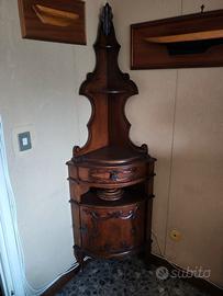 Mobile angoliera in legno massello