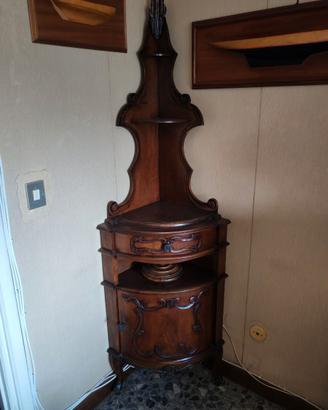 Mobile angoliera in legno massello