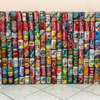 Collezione lattine vintage più di 600 pezzi