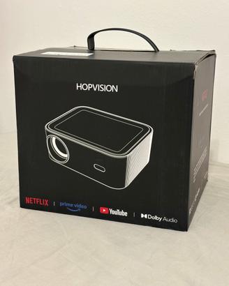Proiettore Smart - WiFi 6 Netflix 300" 1000 ANSI