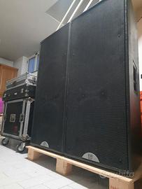 impianto passivo + rack amplificatori 