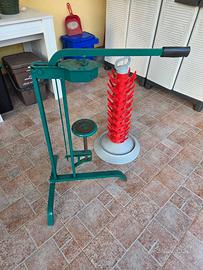 imbottigliatrice con scolabottiglie