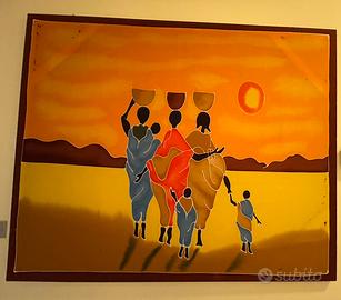 Quadri batik originali africani