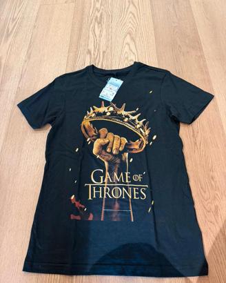 T-shirt Game of Thrones nera