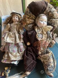 Coppia Bambole Porcellana