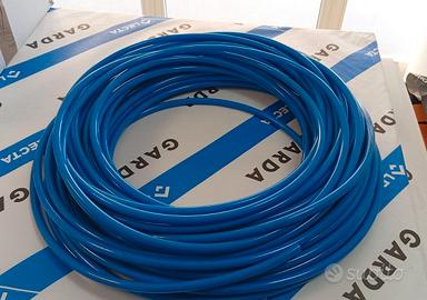 Tubo Pneumatico in Poliuretano blu 10mm
