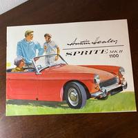 Brochure Depliant Austin Healey SPRITE MK II 1100