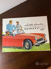 Brochure Depliant Austin Healey SPRITE MK II 1100