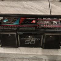 Boombox ghettoblaster CGM RCR-9779. Leggere bene.