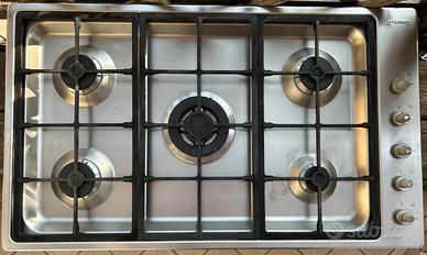 Piano Cottura Smeg 5 Fuochi Inox