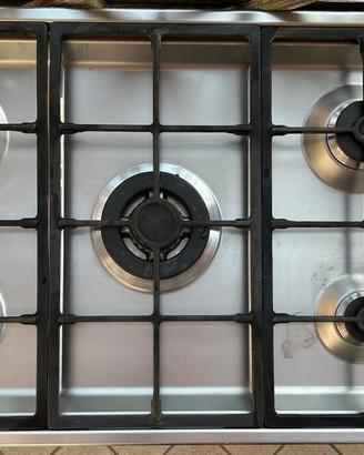 Piano Cottura Smeg 5 Fuochi Inox